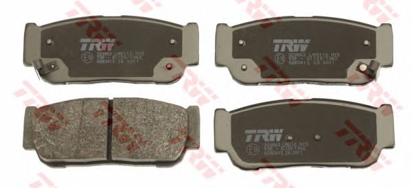 GDB3413  TRW - Гальмівні колодки до дисків1