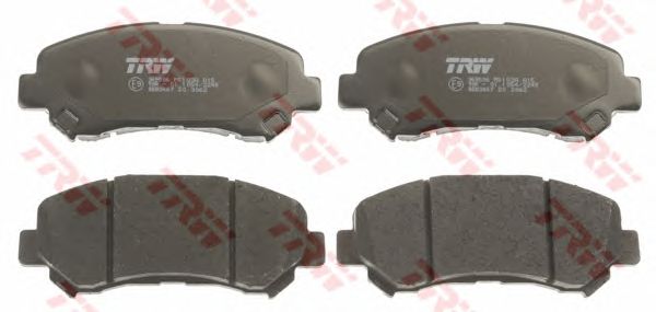 GDB3467  TRW - Гальмівні колодки до дисків1