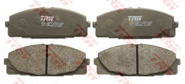 GDB3485  TRW - Гальмівні колодки до дисків1