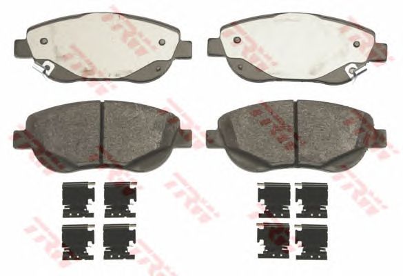 GDB3511  TRW - Гальмівні колодки до дисків1