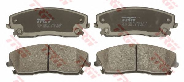 GDB4140  TRW - Гальмівні колодки до дисків1