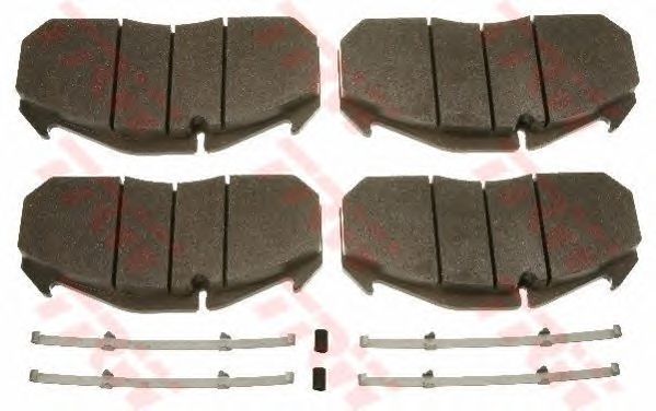 GDB5065  TRW - Гальмівні колодки до дисків1