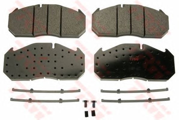 GDB5065  TRW - Гальмівні колодки до дисків1