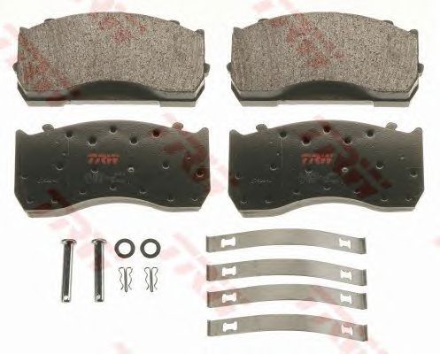GDB5073  TRW - Гальмівні колодки до дисків1