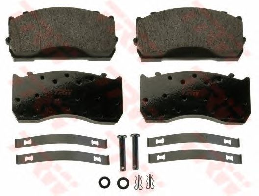 GDB5073  TRW - Гальмівні колодки до дисків2