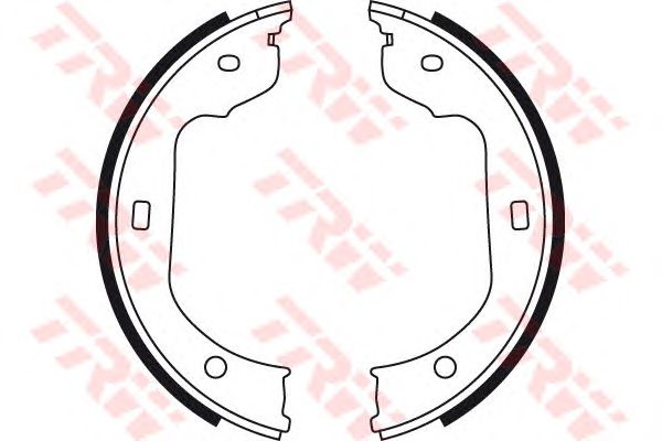GS8478  TRW - Гальмівні колодки до барабанів1