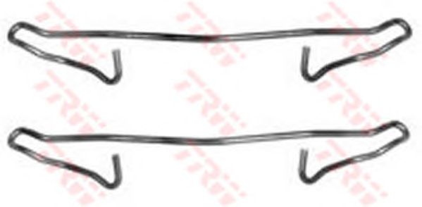 PFK285  TRW - Комплект для монтажу дискових гальмівних колодок1