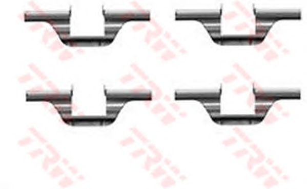 PFK320  TRW - Комплект для монтажу дискових гальмівних колодок1