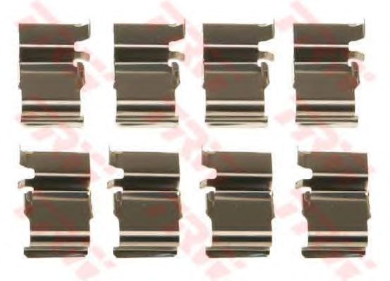 PFK439  TRW - Комплект для монтажу дискових гальмівних колодок1