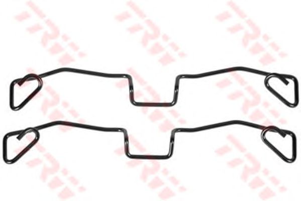 PFK480  TRW - Комплект для монтажу дискових гальмівних колодок1