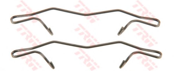 PFK592  TRW - Комплект для монтажу дискових гальмівних колодок1