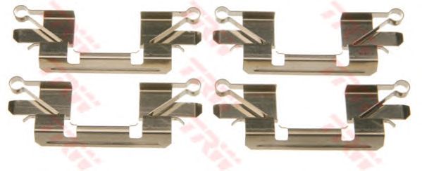 PFK606  TRW - Комплект для монтажу дискових гальмівних колодок1