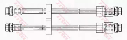 PHA492  TRW - Гальмівний шланг1