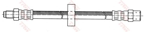 PHB261  TRW - Гальмівний шланг0