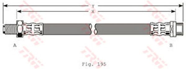 PHB318  TRW - Гальмівний шланг1