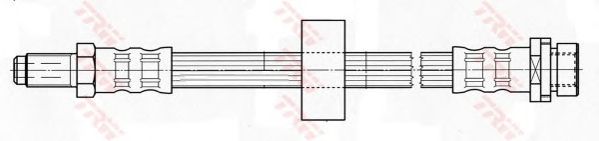PHB414  TRW - Гальмівний шланг0