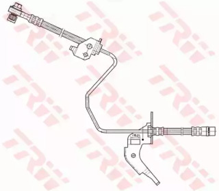 PHD566  TRW - Гальмівний шланг1
