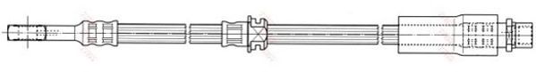 PHD673  TRW - Гальмівний шланг1