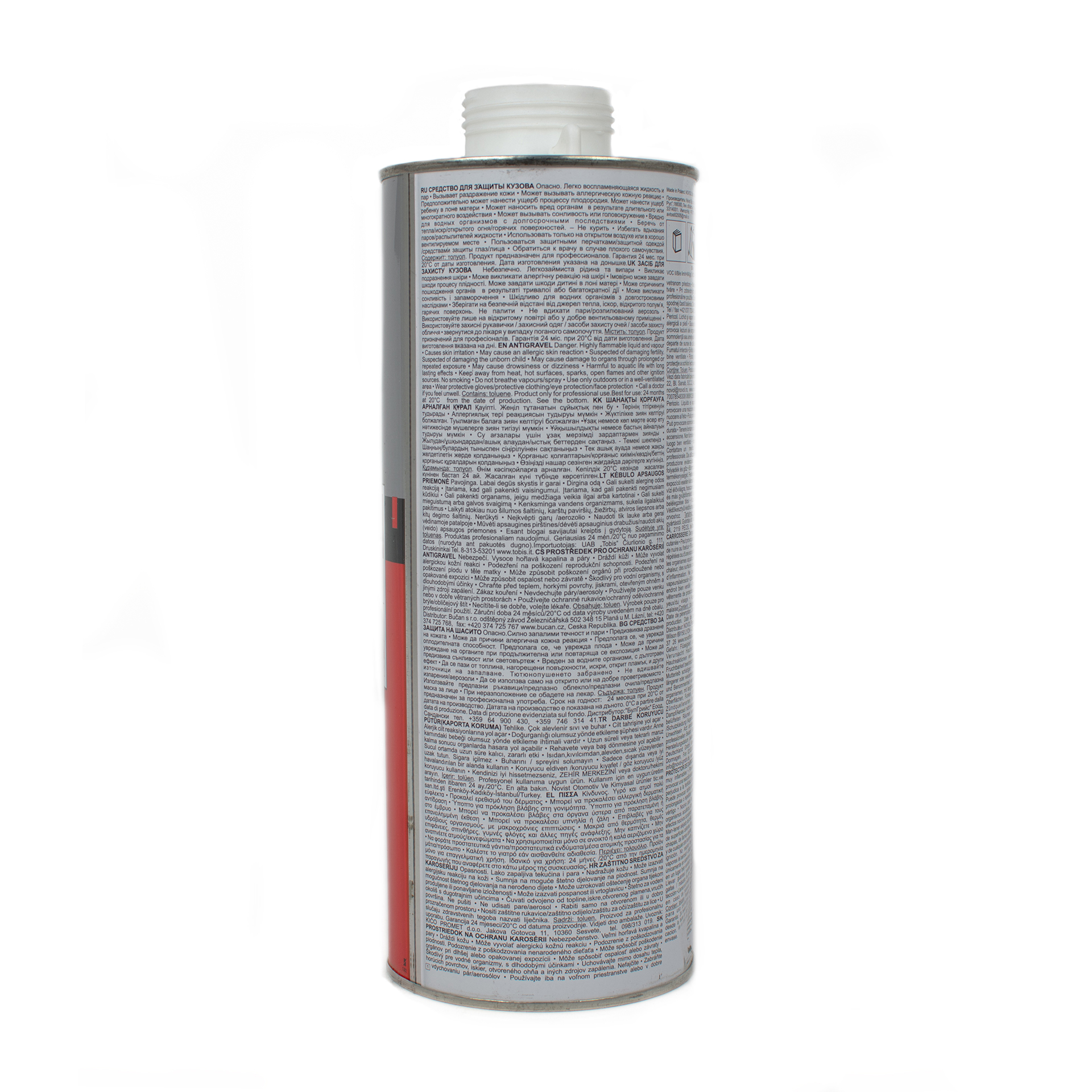 GRAVIT 600 Антикорозійне покриття MS - біле 1,0л x121