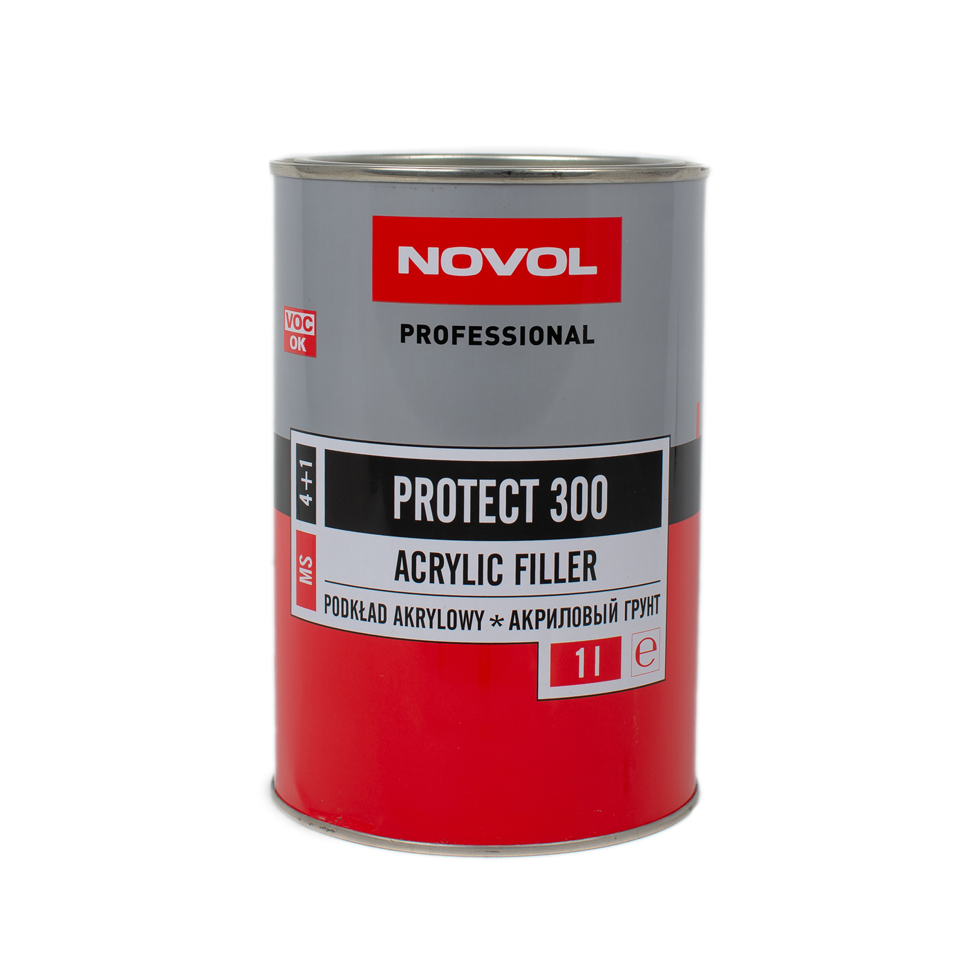 PROTECT 300 акриловий грунт 4+1 чорний 1,0л x61