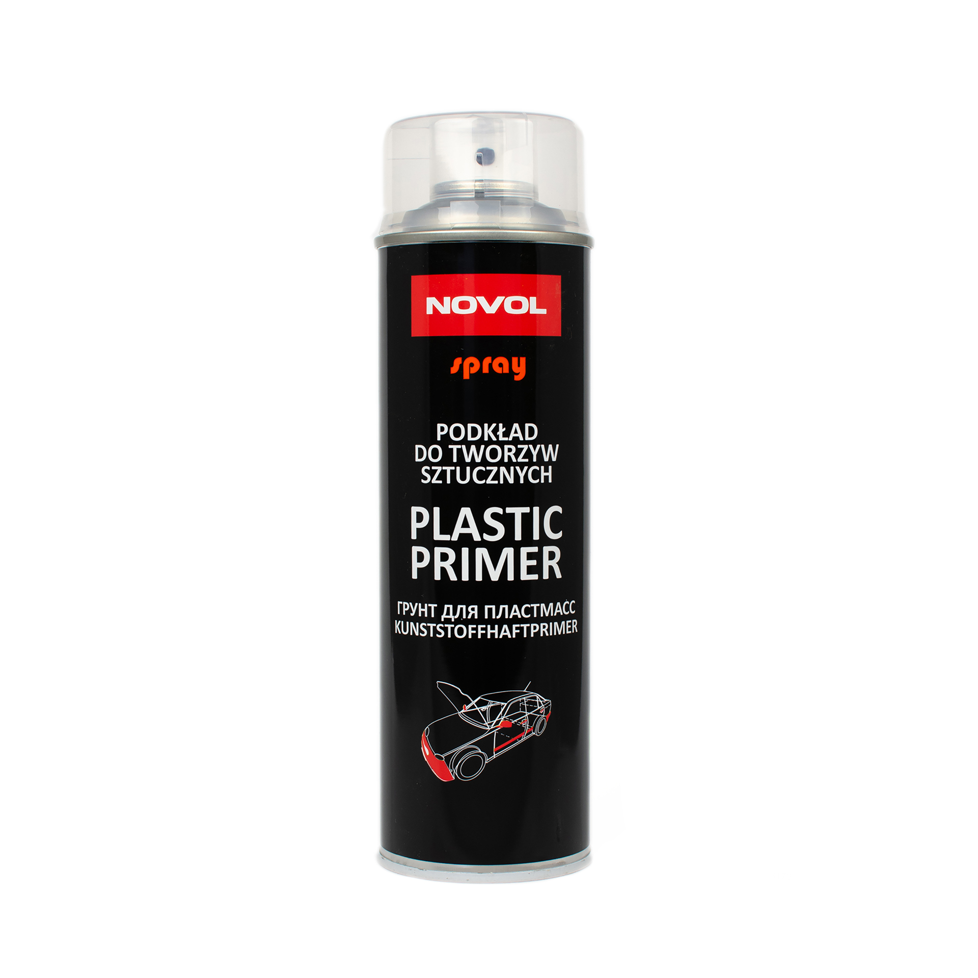 SPRAY PLASTIC PRIMER 500ML 0,50л x61
