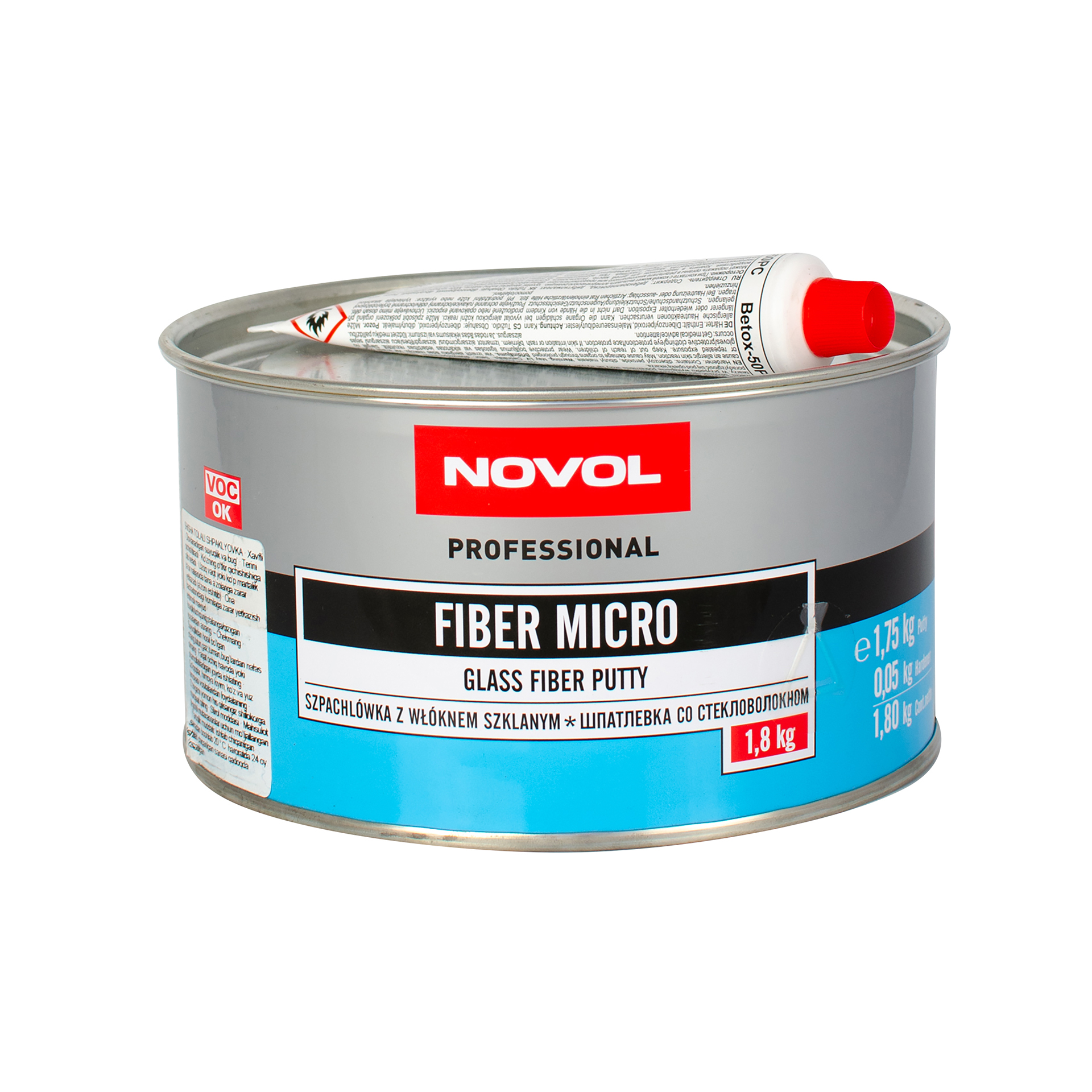 Шпатлівка FIBER MICRO 1,80кг x61