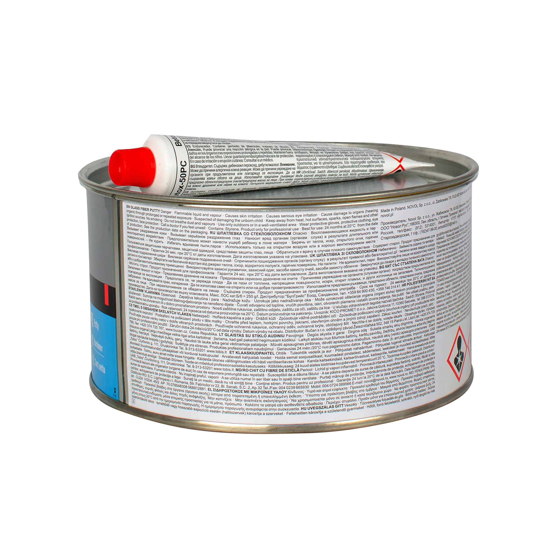 Шпатлівка FIBER MICRO 1,80кг x61