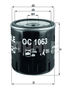 OC1063     (KNECHT)   !!заміна для OC4661