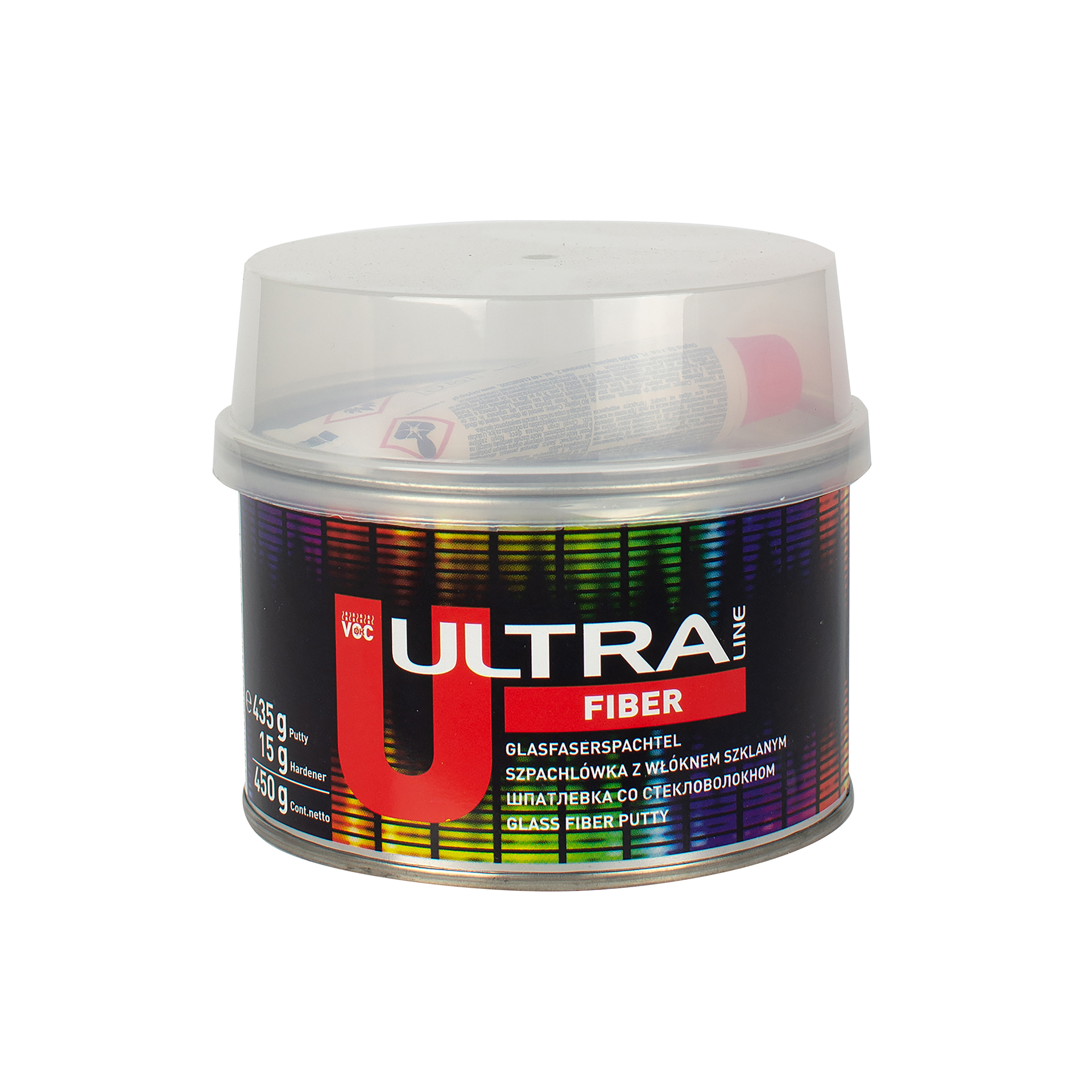 ULTRA LINE шпатлівка з скловолокном  0,45 кг x181