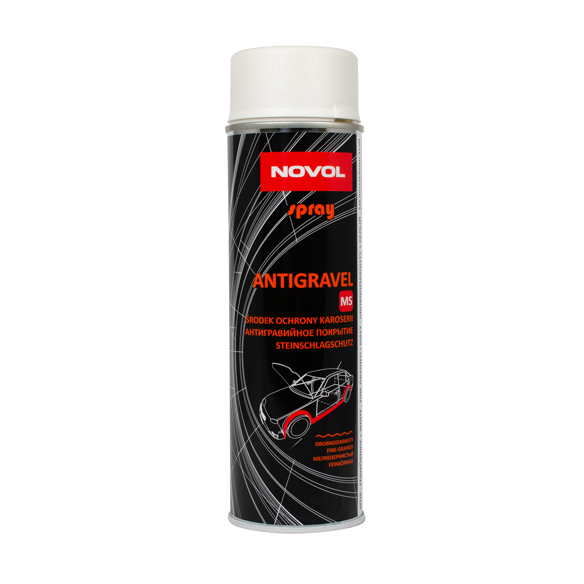 SPRAY ANTIGRAVEL MS WHITE 0,50л x61