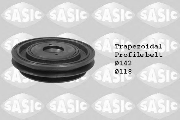 4000702   SASIC - Шків колінвалу1