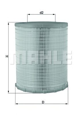 LX3480     (MAHLE)   !!заміна для LX7761