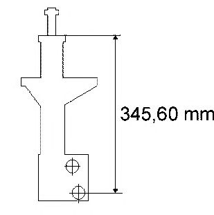170 381 SACHS  -  Амортизатор (Twin-Tube: Oil)1