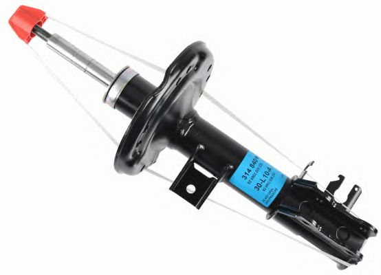 314 840 SACHS  -  Амортизатор (Twin-Tube: Gas)1