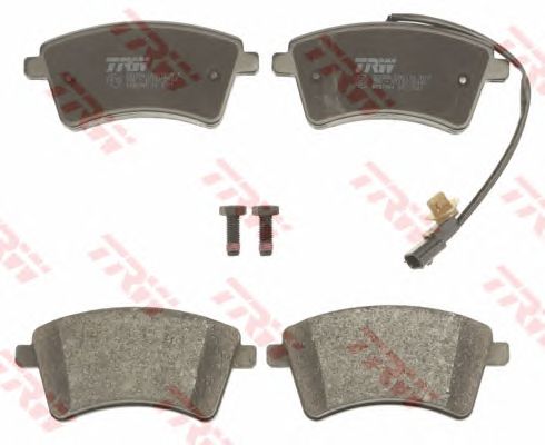 GDB1941  TRW - Гальмівні колодки до дисків1