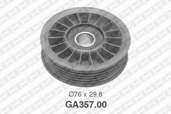 GA357.00  NTN-SNR - Натяжний ролик ременя1