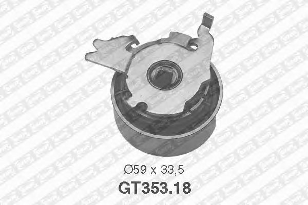 GT353.18  NTN-SNR - Натяжний ролик ременя ГРМ1