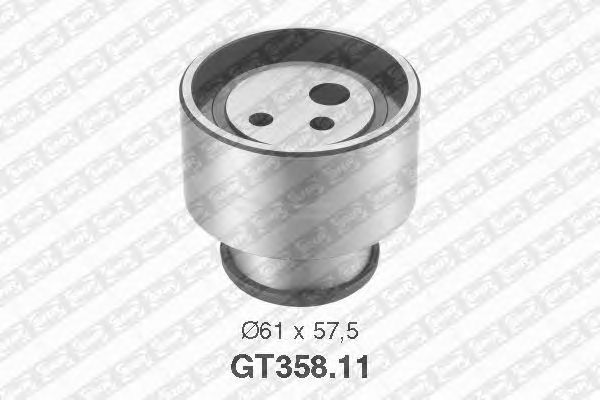 GT358.11  NTN-SNR - Натяжний ролик ременя ГРМ1
