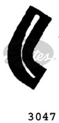 3047 (4275-13047)  Патрубок системи охолодження GATES1