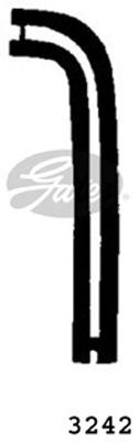 3242 (4275-13242)  Патрубок системи охолодження GATES1