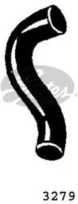 3279 (4275-13279)  Патрубок системи охолодження GATES1