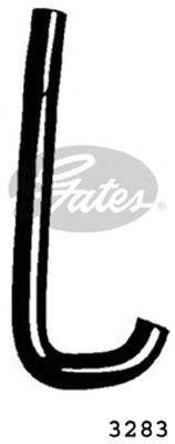 3283 (4275-13283)  Патрубок системи охолодження GATES1