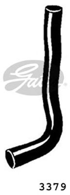 3379 (4275-13379)  Патрубок системи охолодження GATES1