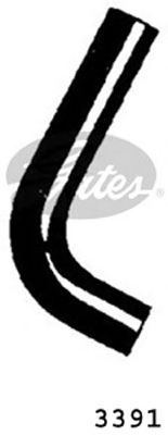 3391 (4275-13391)  Патрубок системи охолодження GATES1