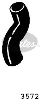 3572 (4275-13572)  Патрубок системи охолодження GATES1