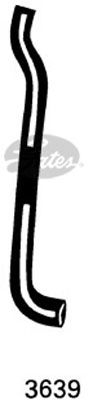 3639 (4275-13639)  Патрубок системи охолодження GATES1