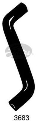 3683 (4275-13683)  Патрубок системи охолодження GATES1