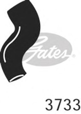 3733 (4275-13733)  Патрубок системи охолодження GATES1