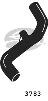 3783 (4275-13783)  Патрубок системи охолодження GATES1