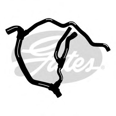 3942 (4275-13942)  Патрубок системи охолодження GATES1